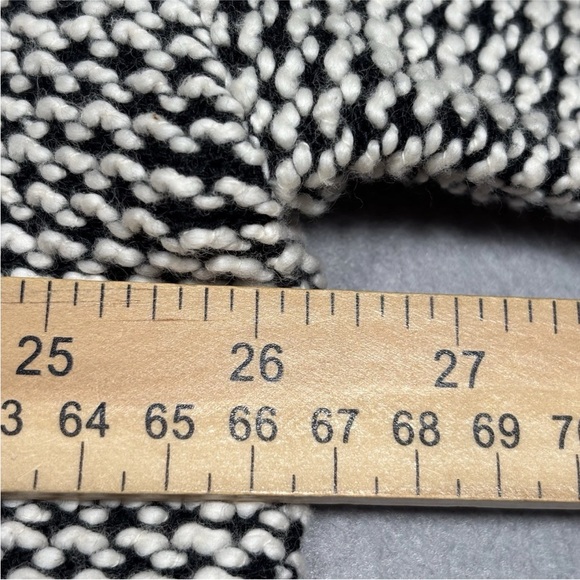 Marine Layer Cardigan Sweater Women’s Large White & Black Long Sleeve Pockets - Picture 4 of 9